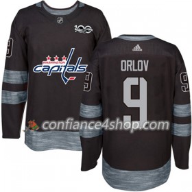 Adidas Maillot de Hockey Washington Capitals Dmitry Orlov 9 1917-2017 100th Anniversary Noir Authentic - Homme
